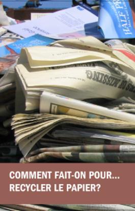 Recycler le papier?