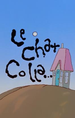 Le chat colla...