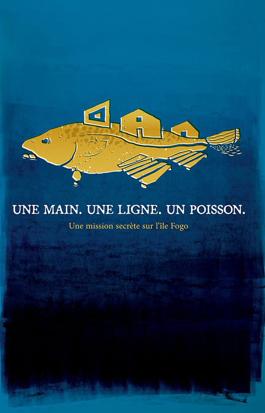 Une main. Une ligne. Un poisson.