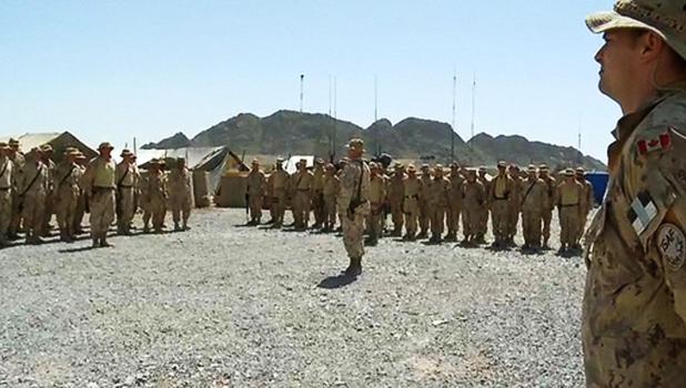 Le 22e Régiment en Afghanistan - Une minute de silence (Extrait)