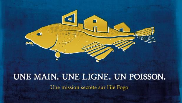 Une main. Une ligne. Un poisson.
