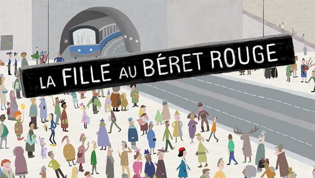 La fille au béret rouge